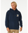 Rip Curl Surf Revival Hooded Sweatshirt-Dark Navy