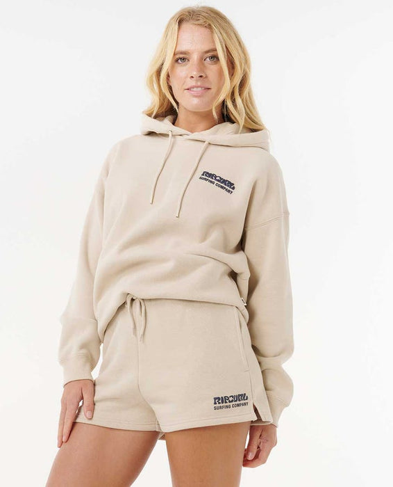 Rip Curl Surf Puff Shorts-Natural