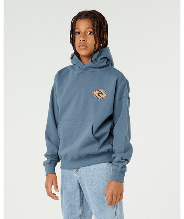 Rip Curl Boys' Sunset Sesh Art Hood Sweatshirt-Pine Night