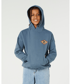 Rip Curl Boys' Sunset Sesh Art Hood Sweatshirt-Pine Night