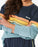 Rip Curl Surf Revival Raglan Crew Sweatshirt-Navy