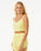 Rip Curl Premium Surf Crop Tank-Bright Yellow