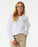 Rip Curl Riptide Relaxed Crew Sweatshirt-Optical White