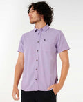 Rip Curl Classic Surf Washed S/S Shirt-Lavender