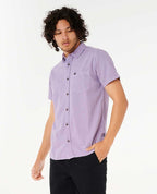 Rip Curl Classic Surf Washed S/S Shirt-Lavender