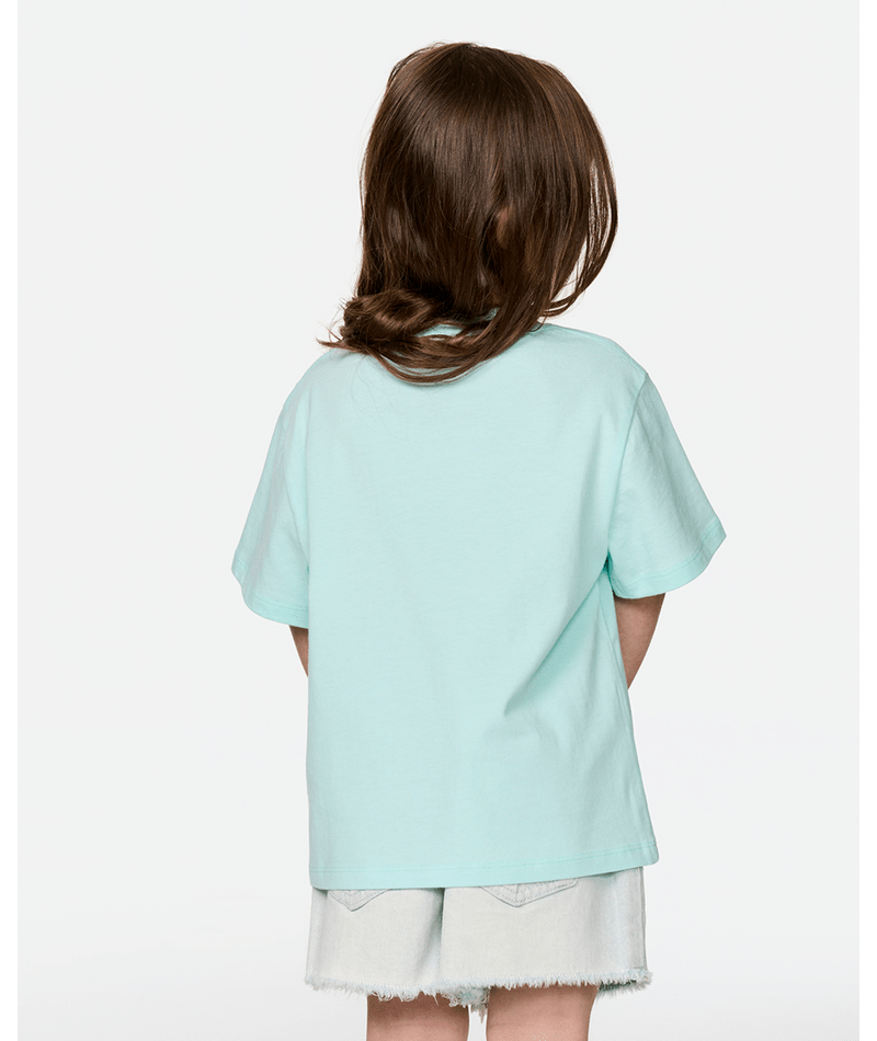 Rip Curl Toddler Surf Puff Standard Tee-Light Blue