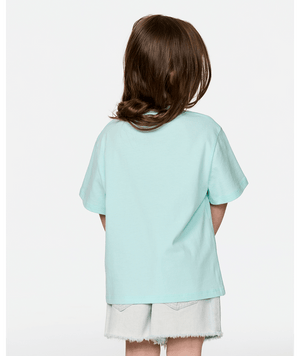 Rip Curl Toddler Surf Puff Standard Tee-Light Blue— Alternate View