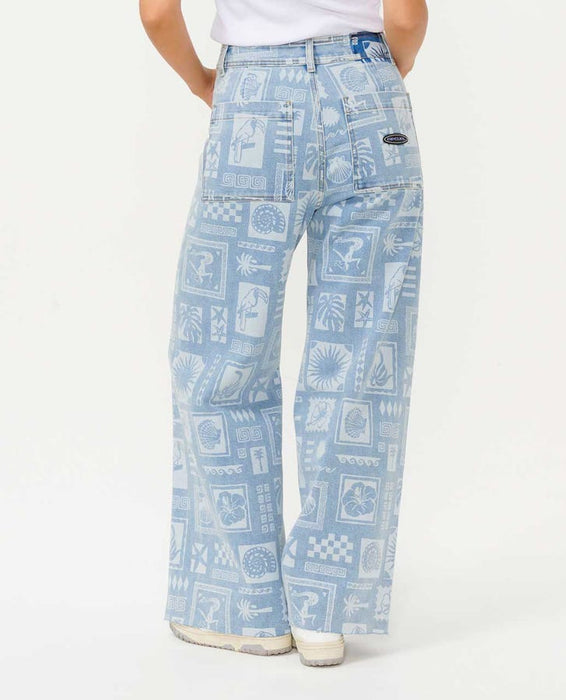 Rip Curl Beach Party Holiday Pants-Washed Black