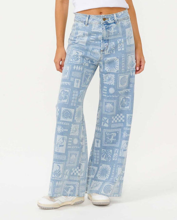 Rip Curl Beach Party Holiday Pants-Washed Black