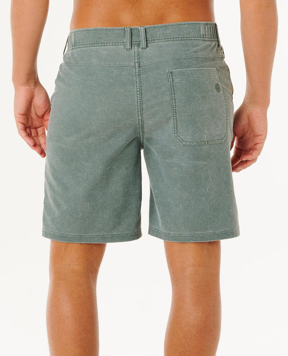 Rip Curl Boardwalk Pacific Rinse Shorts-Moss