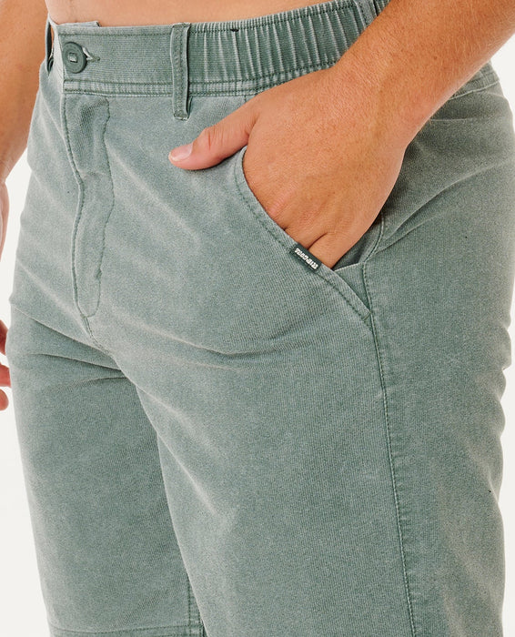 Rip Curl Boardwalk Pacific Rinse Shorts-Moss
