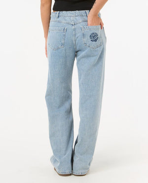 Rip Curl Aggie Relaxed Jeans-Vintage Blue