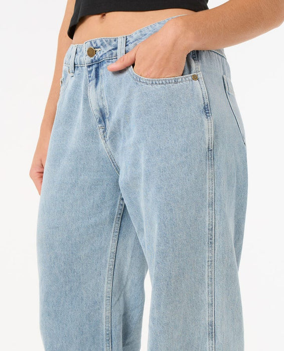 Rip Curl Aggie Relaxed Jeans-Vintage Blue