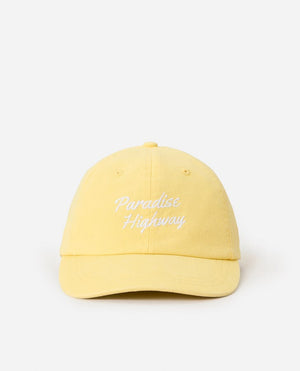 Rip Curl Mixed 6 Panel Hat-Yellow