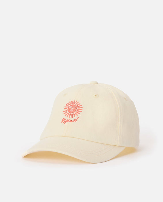 Rip Curl Mixed 6 Panel Hat-Vanilla