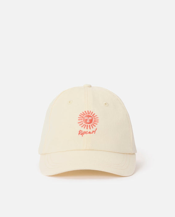 Rip Curl Mixed 6 Panel Hat-Vanilla