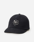 Rip Curl Mixed 6 Panel Hat-Black/White