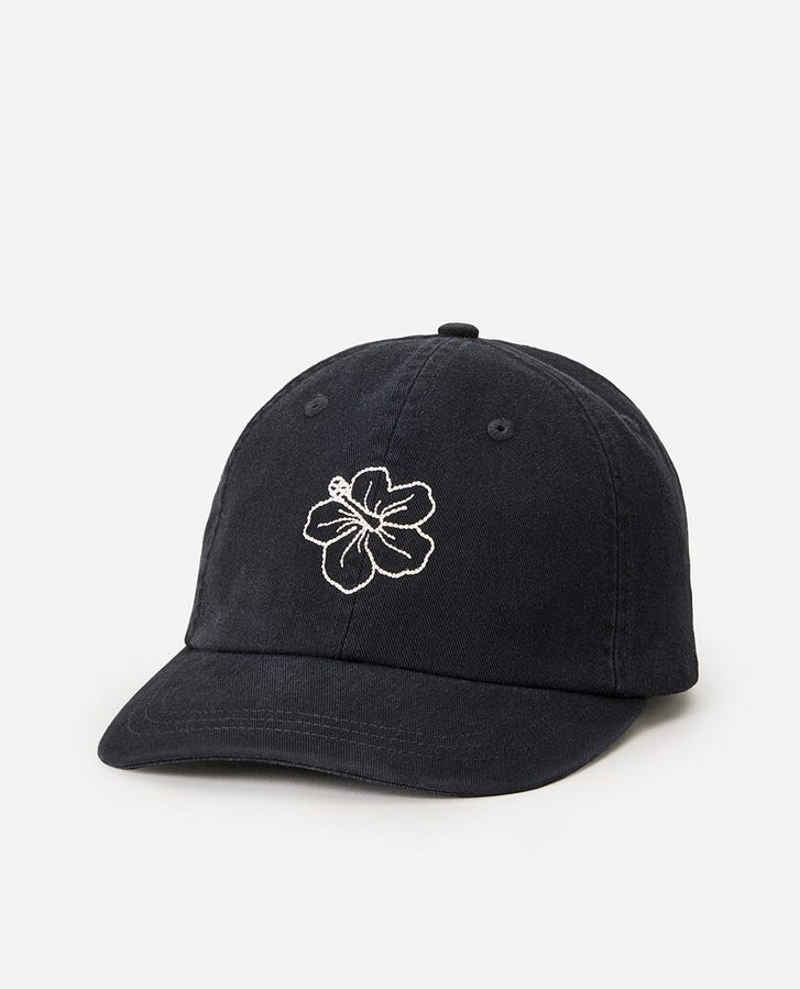 Rip Curl Mixed 6 Panel Hat-Black/White