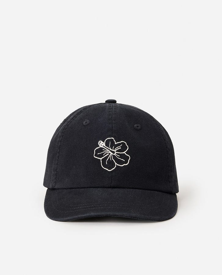 Rip Curl Mixed 6 Panel Hat-Black/White