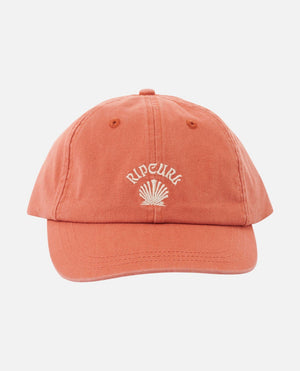 Rip Curl Mixed 6 Panel Hat-Rust— Alternate View