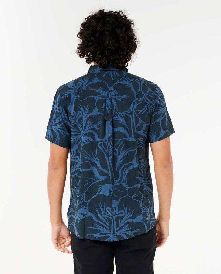 Rip Curl AOTS - Cody Welsh S/S Shirt-Navy