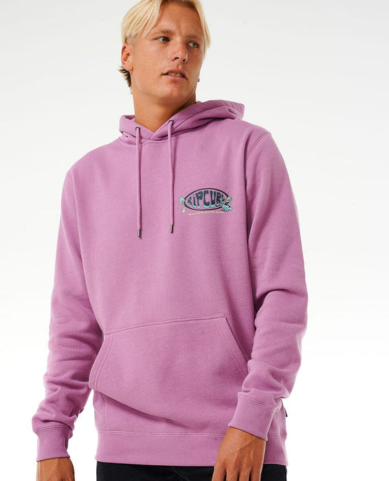 Rip Curl Mason Pipeliner Hooded Sweatshirt-Dusty Purple