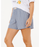 Rip Curl Beach Days Pinstripe Shorts-Dusty Blue