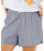 Rip Curl Beach Days Pinstripe Shorts-Dusty Blue