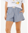 Rip Curl Beach Days Pinstripe Shorts-Dusty Blue