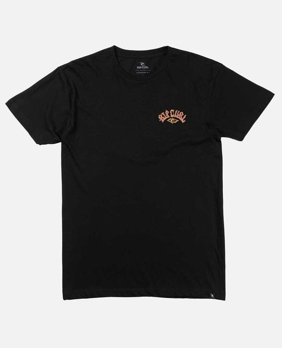 Rip Curl Shred  Tee-Black