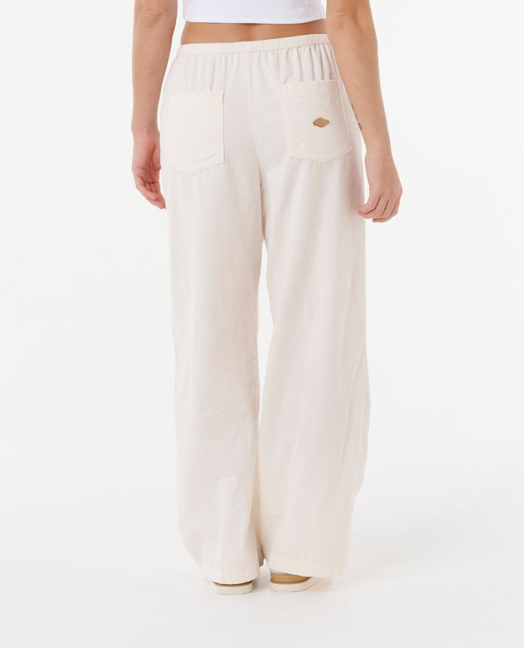 Rip Curl Keepsakes Washed Cord Pants-Stone