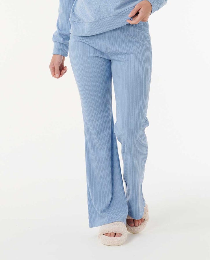 Rip Curl Cosy Flare Pants-Blue Marle