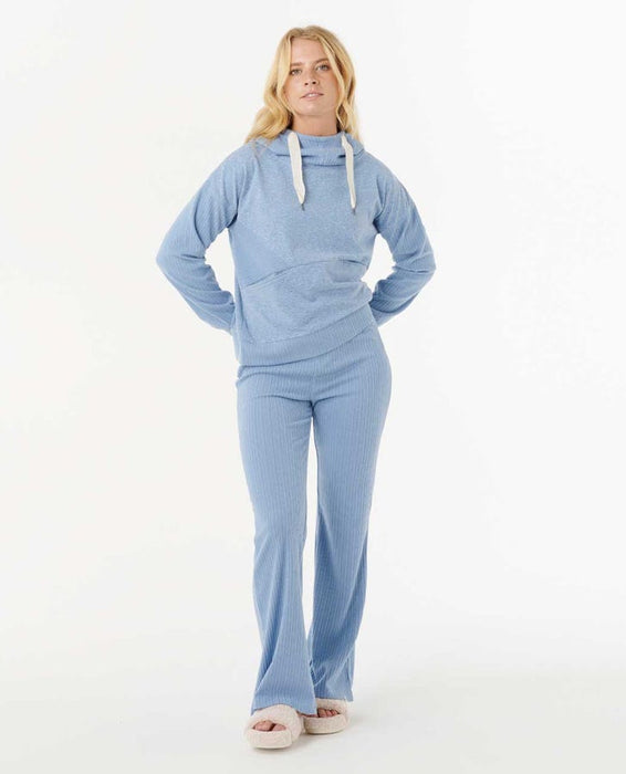 Rip Curl Cosy Flare Pants-Blue Marle