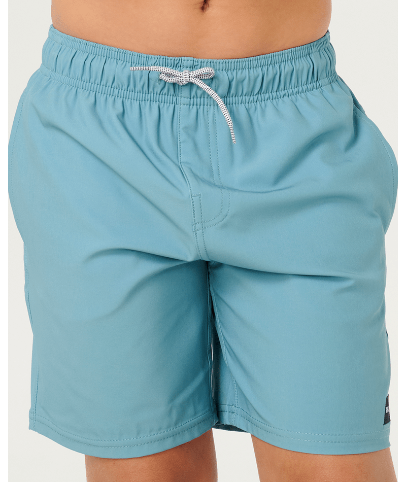 Rip Curl Boys' Daily Volley Boardshorts-Blue Lagoon