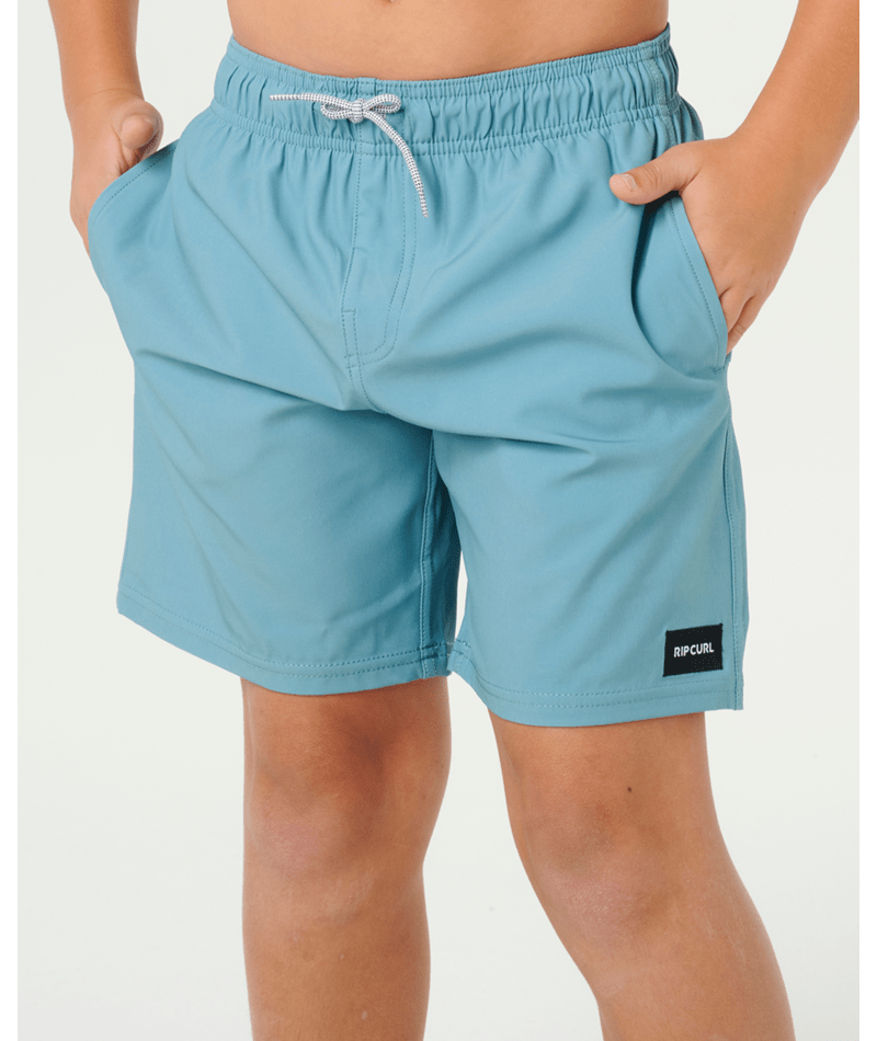 Rip Curl Boys' Daily Volley Boardshorts-Blue Lagoon