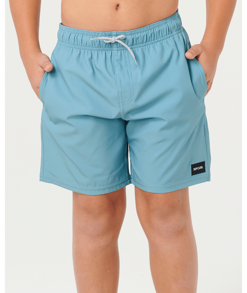 Rip Curl Boys' Daily Volley Boardshorts-Blue Lagoon