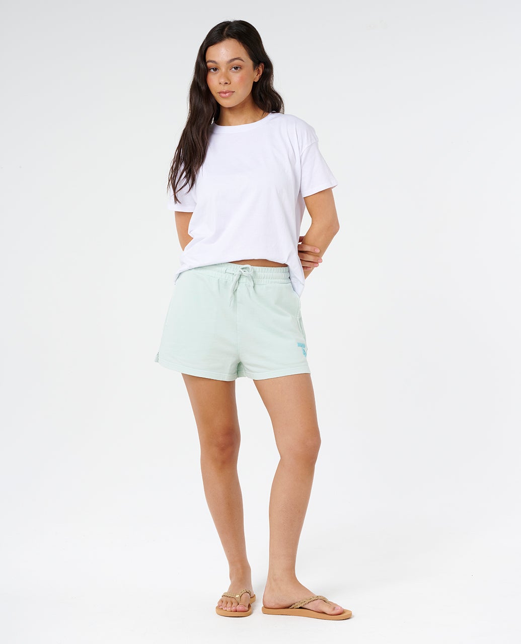 Rip Curl Surf Puff Shorts-Light Blue