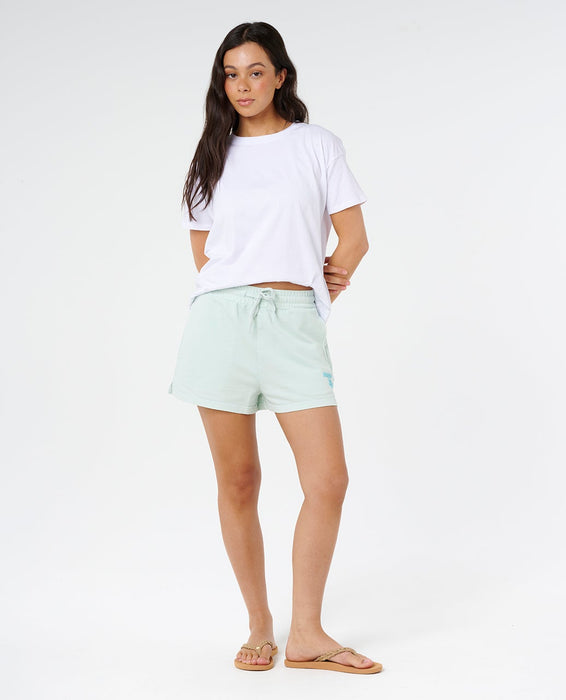 Rip Curl Surf Puff Shorts-Light Blue