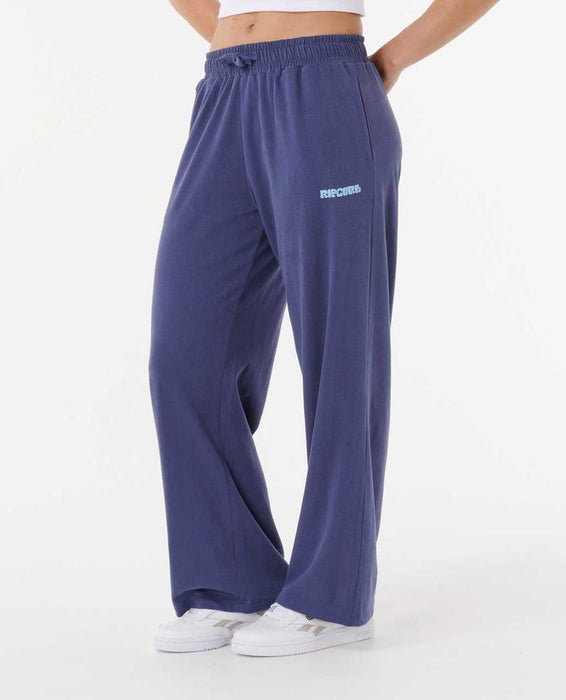 Rip Curl Luxe Surf Relaxed Track Pants-Navy