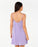 Rip Curl Premium Surf Check Cover Up Dress-Purple