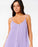 Rip Curl Premium Surf Check Cover Up Dress-Purple