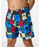 Rip Curl Toddler Surf Check Volley Boardshorts-Pine Night