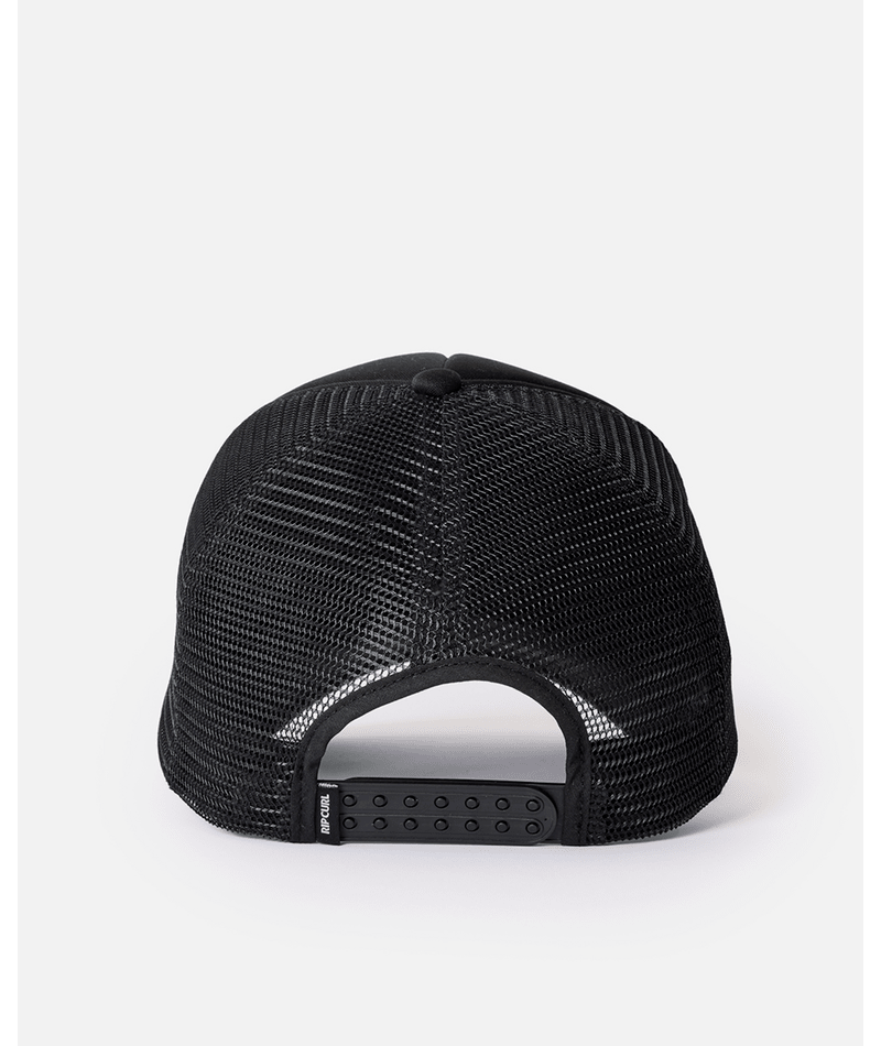 Rip Curl Surf Puff Trucker Hat-Black/Black
