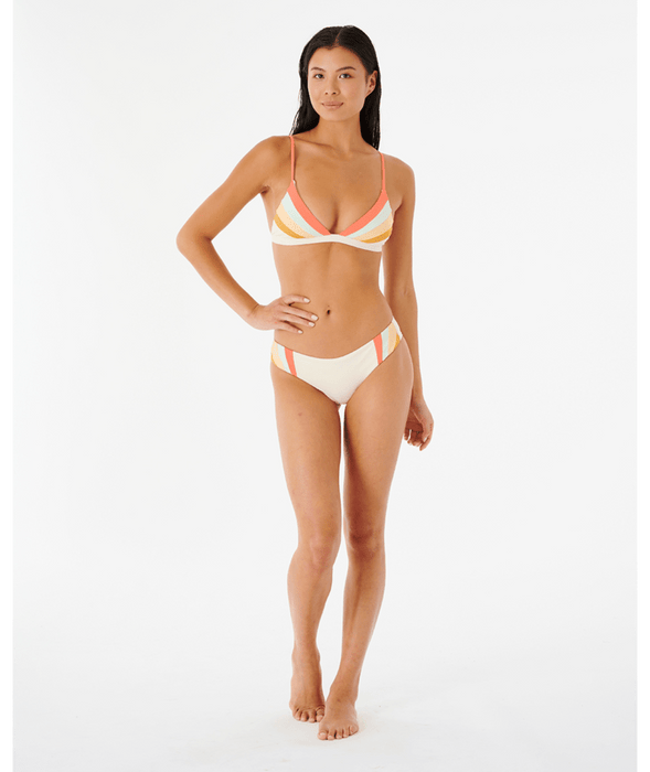 Rip Curl Day Break Multi Cheeky Bottom-Cream