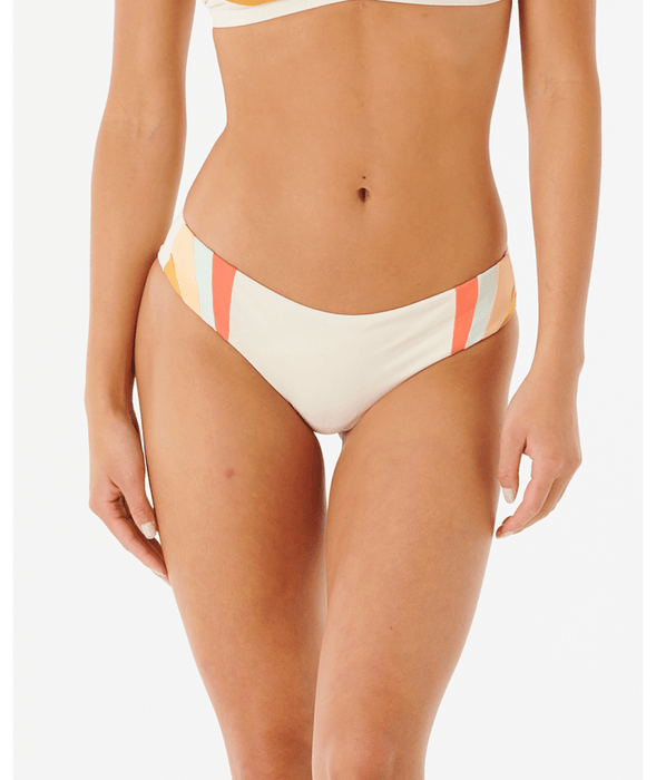 Rip Curl Day Break Multi Cheeky Bottom-Cream