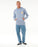 Rip Curl Surf Revival Lined Up Hooded Sweatshirt-Spray Blue