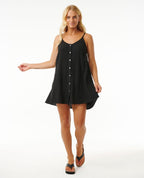 Rip Curl Premium Surf Cover Up Dress-Black