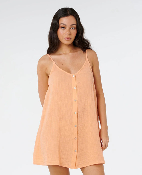 Rip Curl Premium Surf Cover Up Dress-Papaya