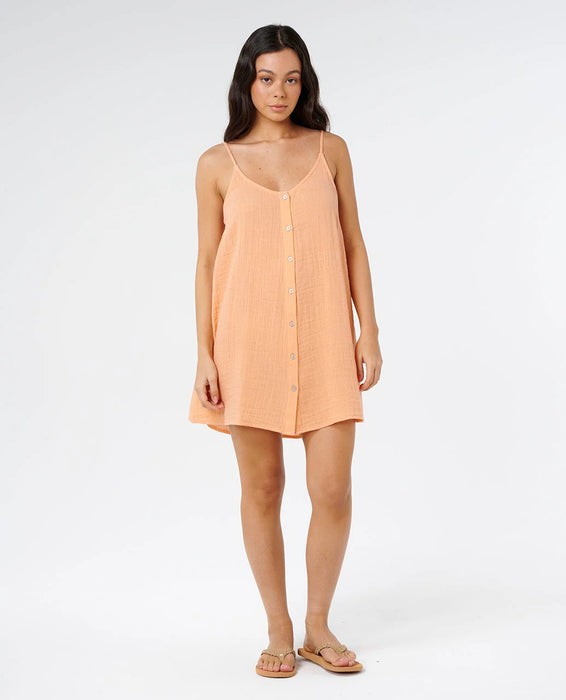 Rip Curl Premium Surf Cover Up Dress-Papaya