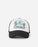 Rip Curl Mixed Yardage Trucker Hat-Washed Black